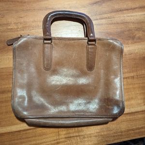 Vintage Coach Bonnie Cashin NYC Slim Leather Tote